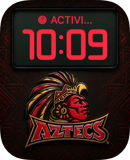 SDSU Aztecs watch face preview for Apple Watch
