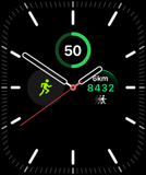 Second Nature watch face preview image for Apple Watch