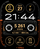 Side A watch face for Apple Watch
