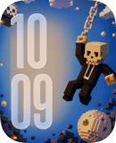 Skeleton Swing watch face preview for Apple Watch
