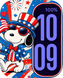 Snoopy Salute watch face preview for Apple Watch