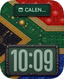 South Africa Flag watch face preview for Apple Watch