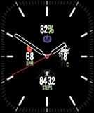 Spooked watch face preview image for Apple Watch