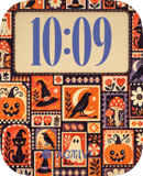 Spooky Quilt watch face preview image for Apple Watch