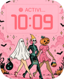 Spooky Strut watch face preview image for Apple Watch