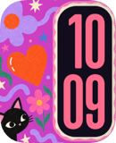 Sticker Cat Apple Watch face - Animals