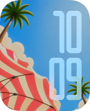 Striped Shade watch face preview for Apple Watch