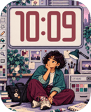 Studio Pause watch face preview image for Apple Watch
