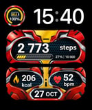 Suit Up watch face preview image for Apple Watch