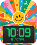 Sunburst Smile Apple Watch face - Art