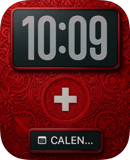 Switzerland Flag watch face preview for Apple Watch