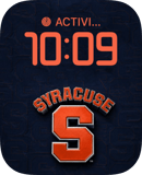Syracuse Orange watch face preview for Apple Watch
