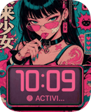Tattoo Rebel watch face preview for Apple Watch