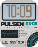 Teal Frequency watch face preview image for Apple Watch