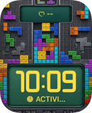 Tetris Block Stack watch face preview for Apple Watch