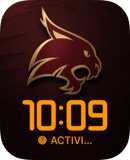 Texas State watch face preview for Apple Watch