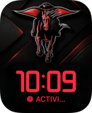 Texas Tech watch face preview for Apple Watch