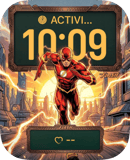 The Flash Hero watch face preview for Apple Watch