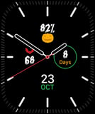 The Witching Hour watch face preview image for Apple Watch