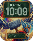 Thor Legend watch face preview for Apple Watch
