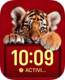 Tiger Cub Apple Watch face - Animals