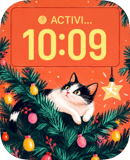 Tinsel Tuxedo watch face preview image for Apple Watch