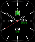 Tread Lightly watch face preview image for Apple Watch