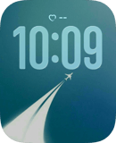 Twin Trails Apple Watch face - Travel and Cities
