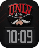 UNLV Rebels watch face preview for Apple Watch