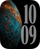 Verdigris Apple Watch face - Space and Sci-Fi