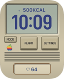 Vintage Mac watch face preview for Apple Watch