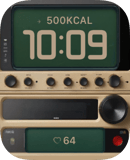 Vintage Receiver watch face preview for Apple Watch