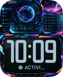 Violet Mission Apple Watch face - Space and Sci-Fi
