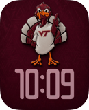 Virginia Tech watch face preview for Apple Watch