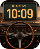 Walnut Dash watch face preview image for Apple Watch