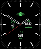 Wastelander watch face preview image for Apple Watch