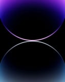Cosmic gradient glow wallpaper in purple and blue for Apple Watch