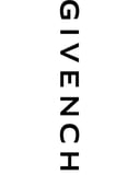 A watch face featuring the Givenchy name arranged vertically on a white background.