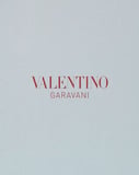 Minimalist design featuring the Valentino Garavani logo in red on a sleek, modern white background, offering a luxury-inspired watch face aesthetic.