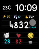 Weather Doodles watch face preview for Apple Watch