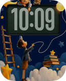 Wizard Star Ladder watch face preview for Apple Watch