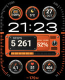 Workhorse watch face preview image for Apple Watch