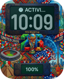 World Cup 2026 Kickoff watch face preview for Apple Watch