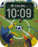 World Cup 2026 Trophy Night watch face preview for Apple Watch