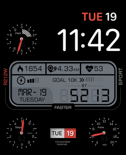 Watch face Preview